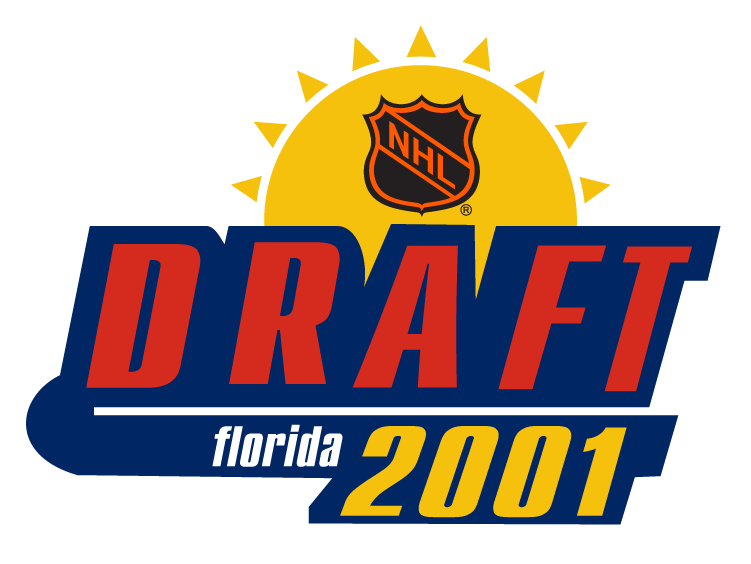 NHL Draft 2000-2001 Logo vinyl decal